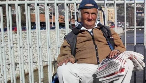 Sarajevo Legend Markan who sold Newspapers on the Bridge for Years has ...