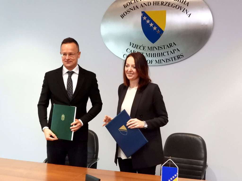 BiH and Hungary sign Memorandum of Understanding on Cooperation in ...