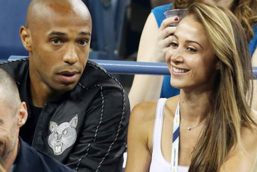 Thierry Henry's Wife, Andrea Rajacic from Sarajevo, shone in a