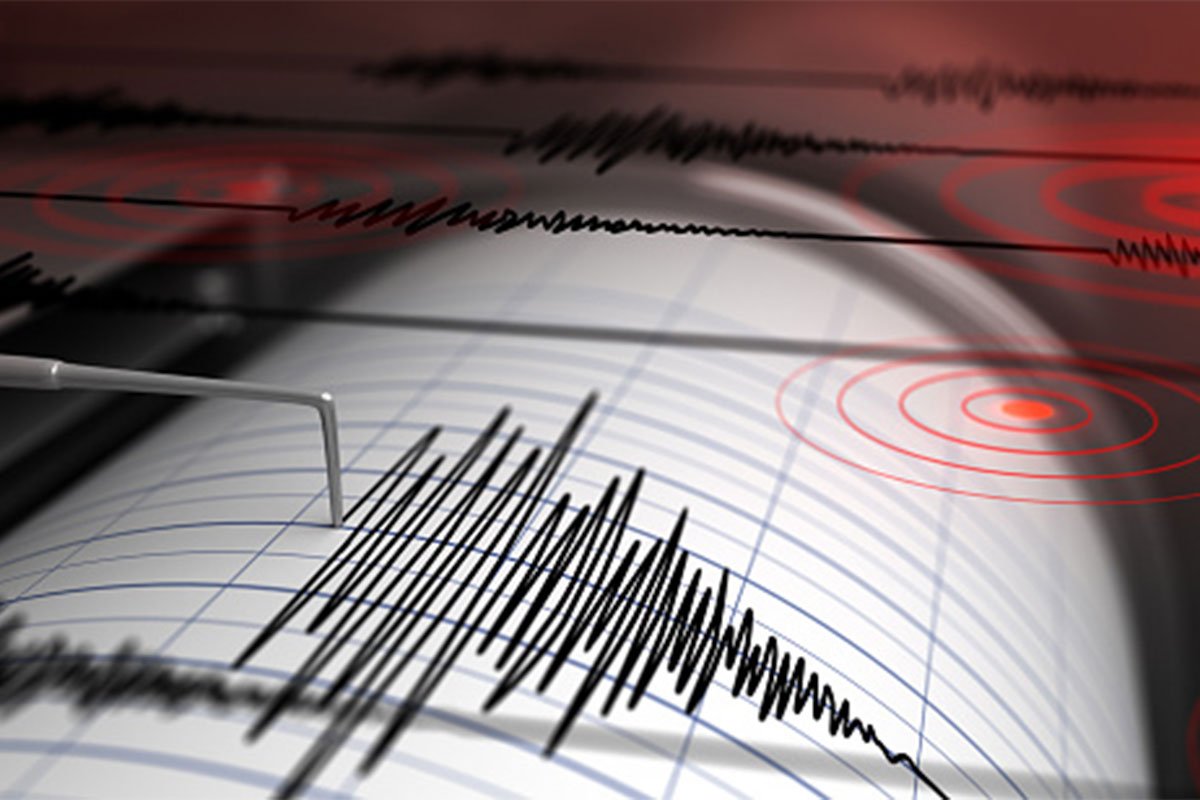 A strong earthquake recorded in the Mediterranean Sea