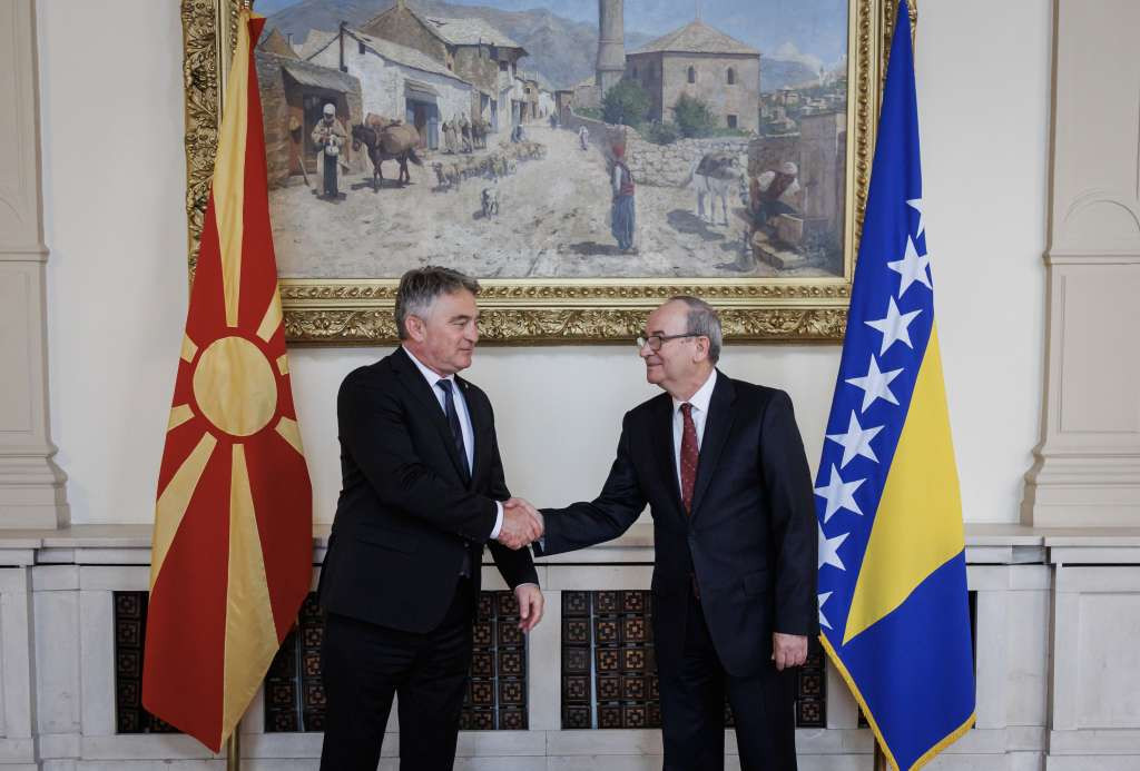 Komsic and Redzepi on bilateral relations between BiH and North Macedonia - Sarajevo Times