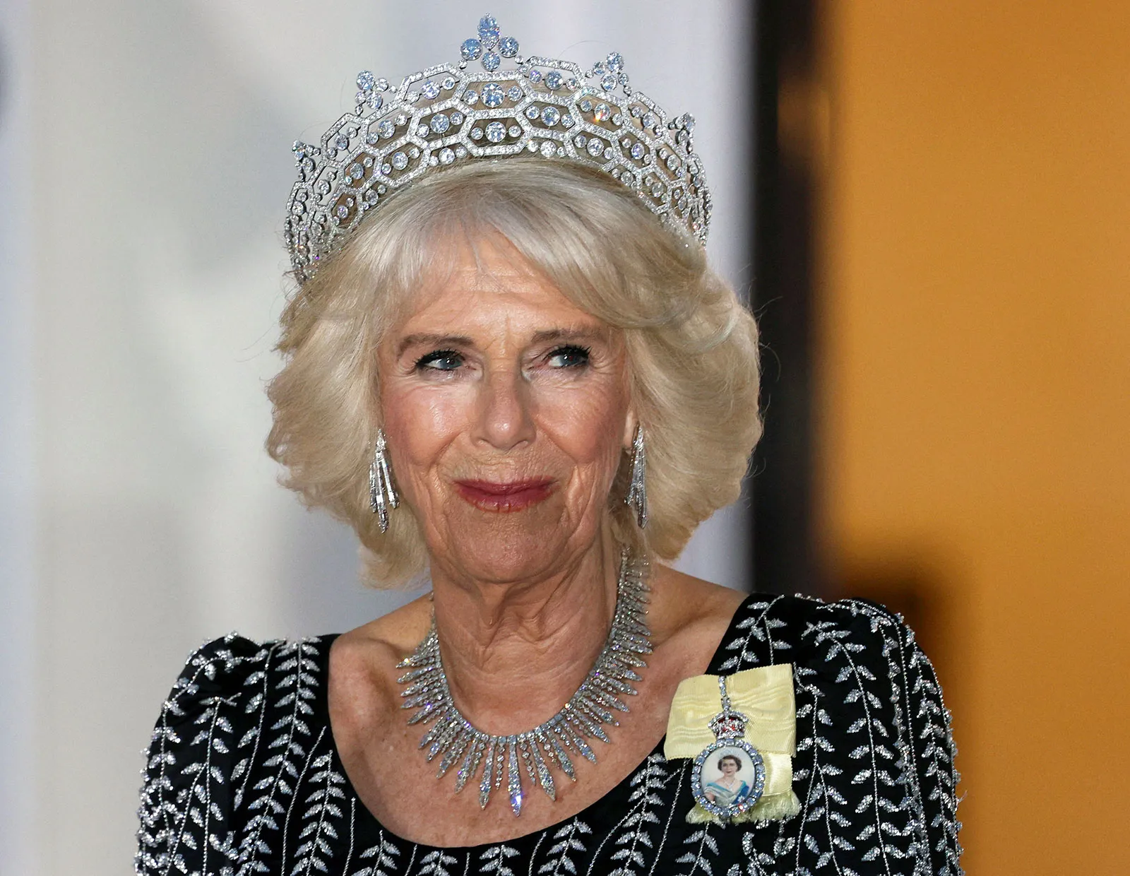 The incredible story behind the very rare brooch worn by Queen Camilla ...