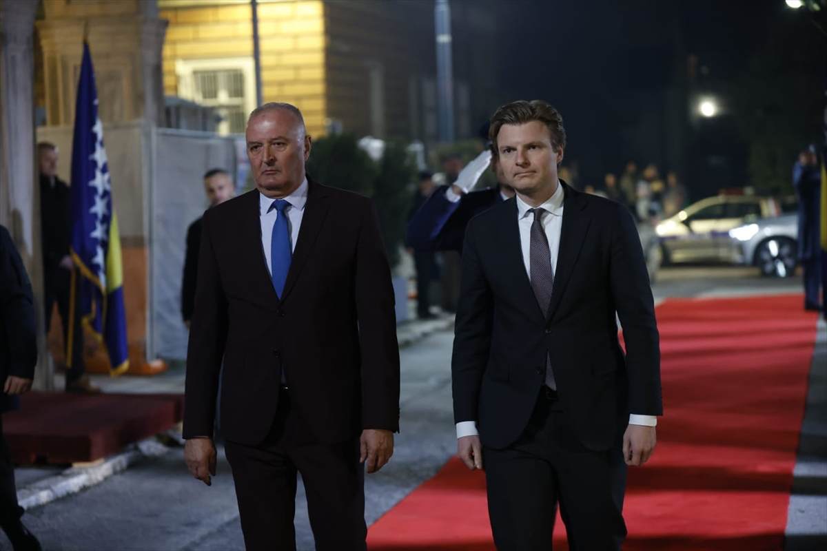 Helez and Brekelmans discussed the Althea Mission and BiH’s Membership in the EU and NATO