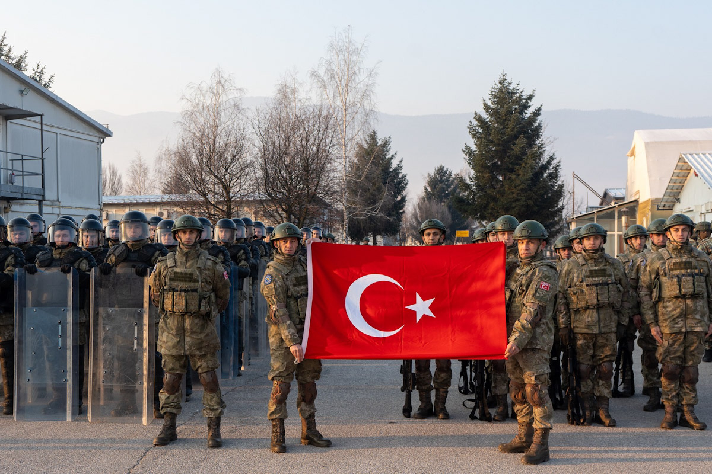 The New Turkish Company Officially Begins Its Mission within the EUFOR MNBN