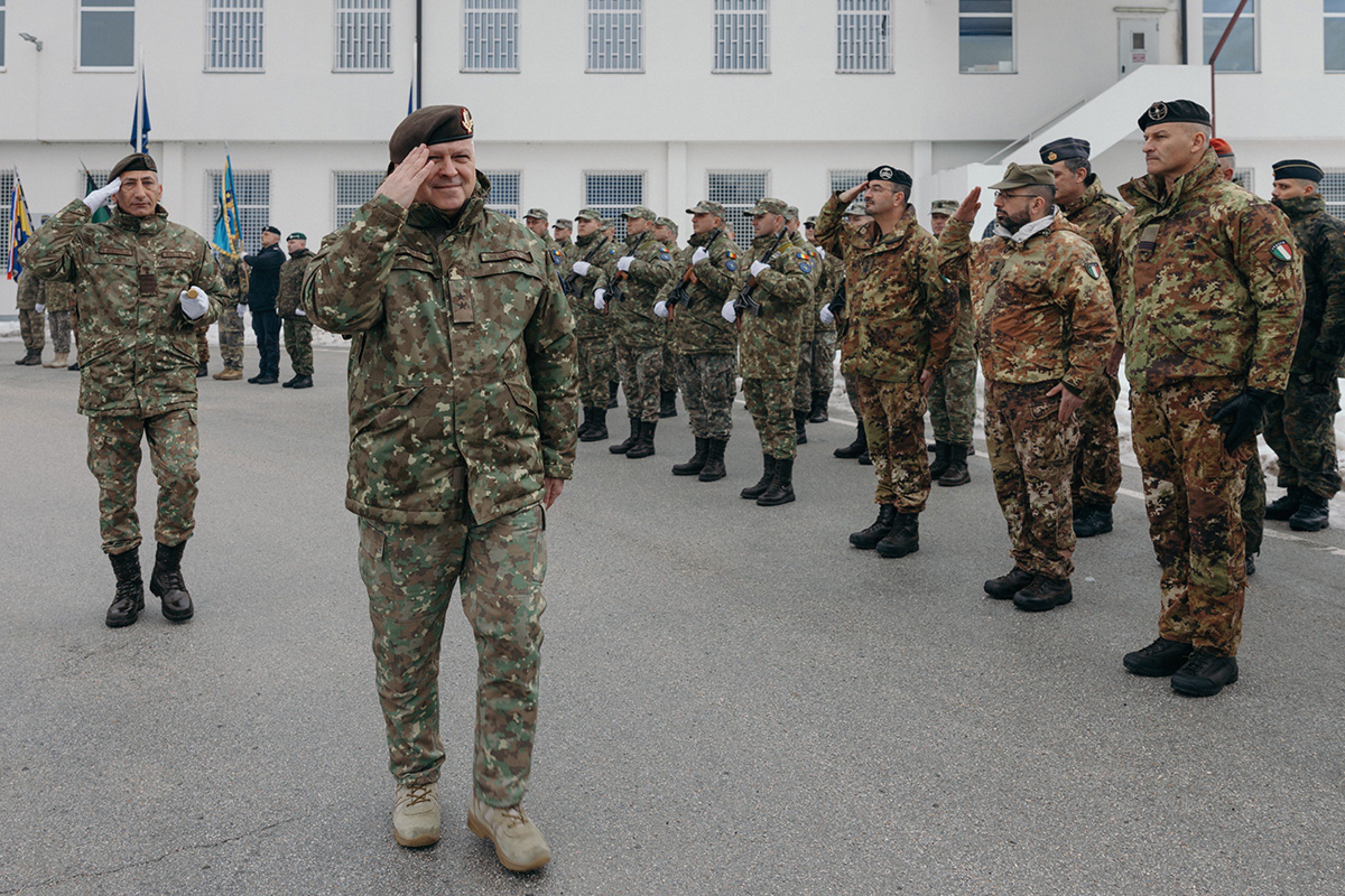 International Medal Parade Honouring 270 Personnel in Sarajevo