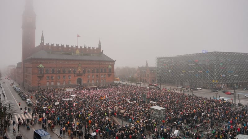 Protests Against Trump’s Plans For Greenland Begin In Copenhagen