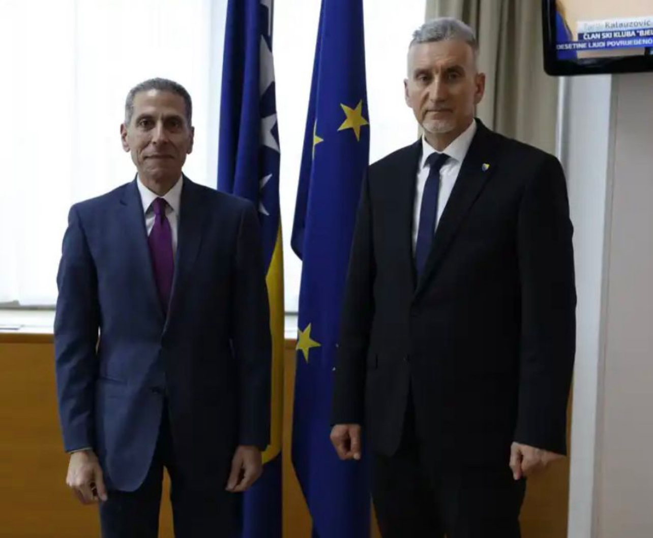 Egyptian Ambassador Meets Speaker of BiH House of Peoples, Discusses Strengthening Cooperation
