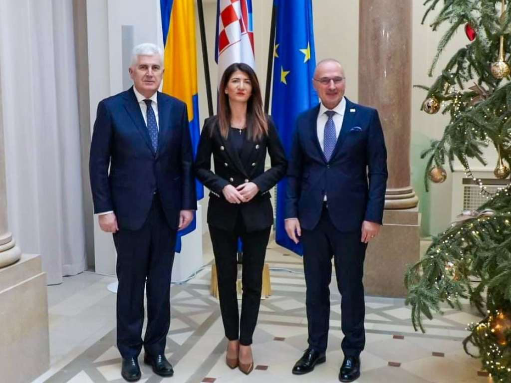 Covic meets the Minister of Foreign and European Affairs of the Republic of Croatia