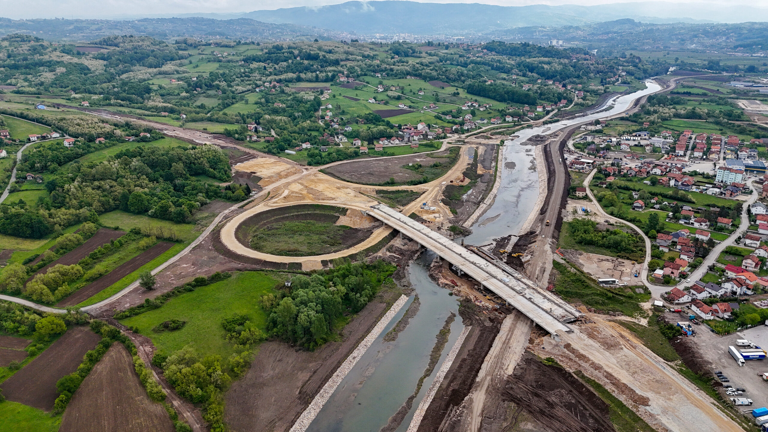 A New Motorway Section Near Tesanj Will Soon Be Opened To Traffic