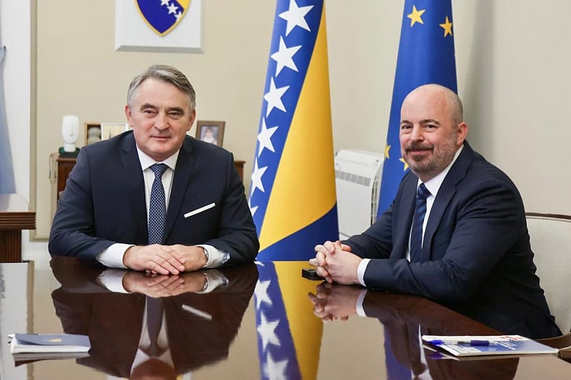 Chairman of BiH Presidency meets the Chargé d’Affaires of the U.S. Embassy in BiH