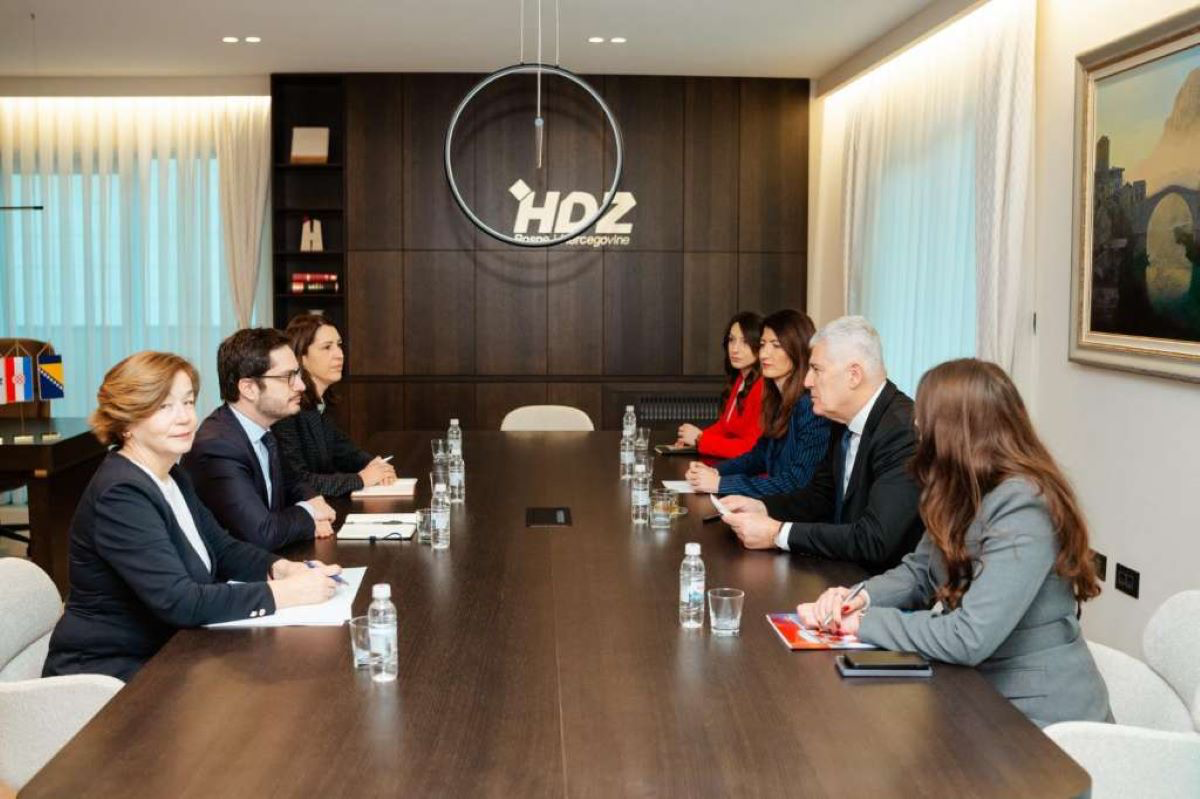 Covic Meets Ambassador Delmas to Discuss Bosnia and Herzegovina’s European Priorities