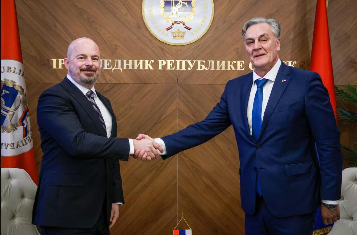 U.S. Chargé d’Affaires meets new President of Republika Srpska