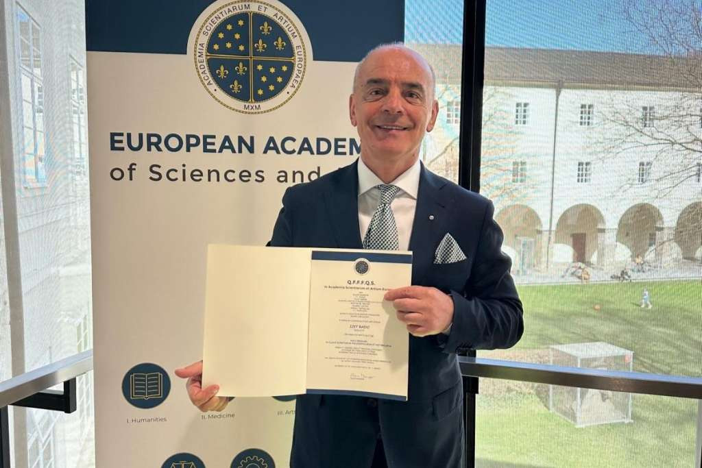 Professor Izet Rado Elected Full Member of the European Academy of Sciences and Arts