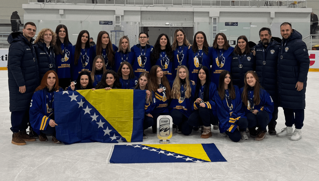 BiH Women’s Hockey Team wins Silver