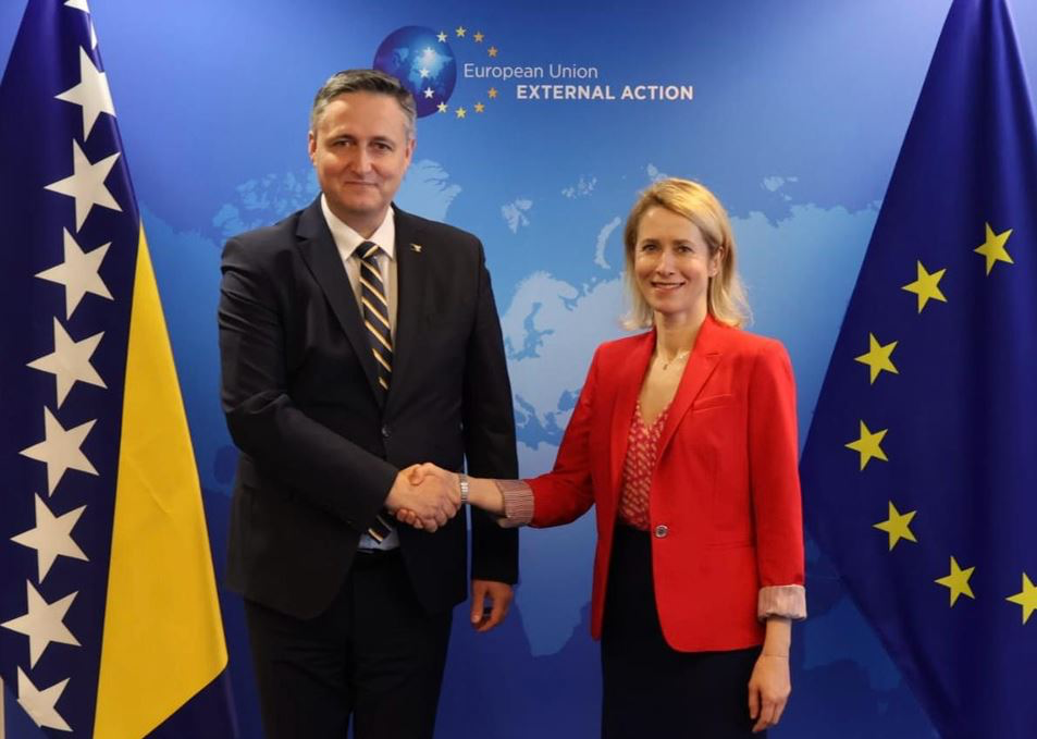 Becirovic with Kallas: EU Enlargement is a strategic Instrument that strengthens Security