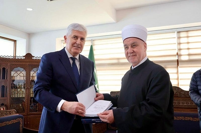 HDZ Party President meets the Head of the Islamic Community of BiH