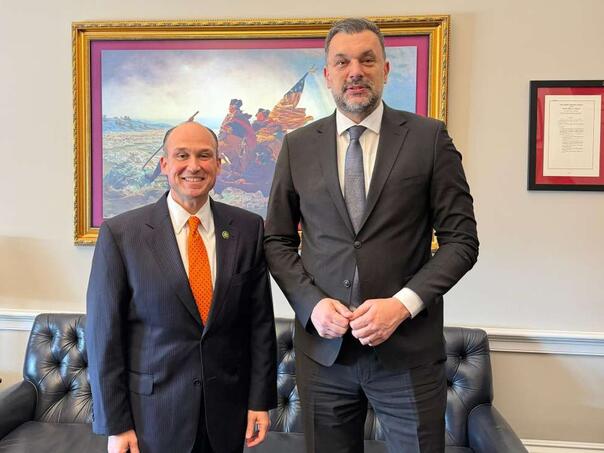 BiH FM Meets with U.S. House Energy Committee Member Nicholas Langworthy in Washington