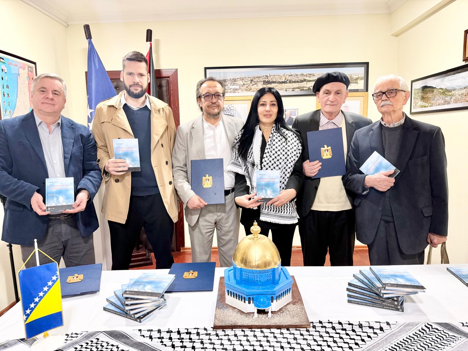 Ambassador Sylvia Abu Laban Hosts Launch of “Palestine, Israel and Global Silence” by Mustafa Spahic