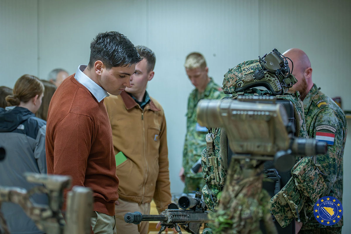 West Point Cadets Visit EUFOR and NATO HQ Sarajevo