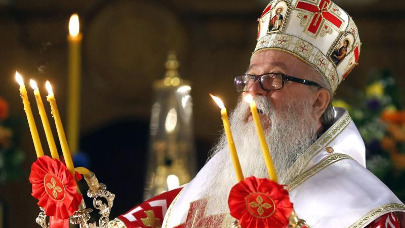 Easter Liturgy served in Church in Sarajevo