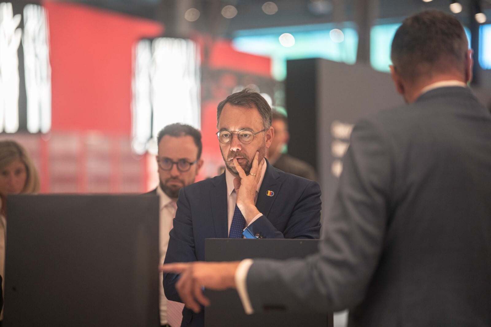 Belgian Minister of Foreign Affairs visited the Srebrenica Memorial Center