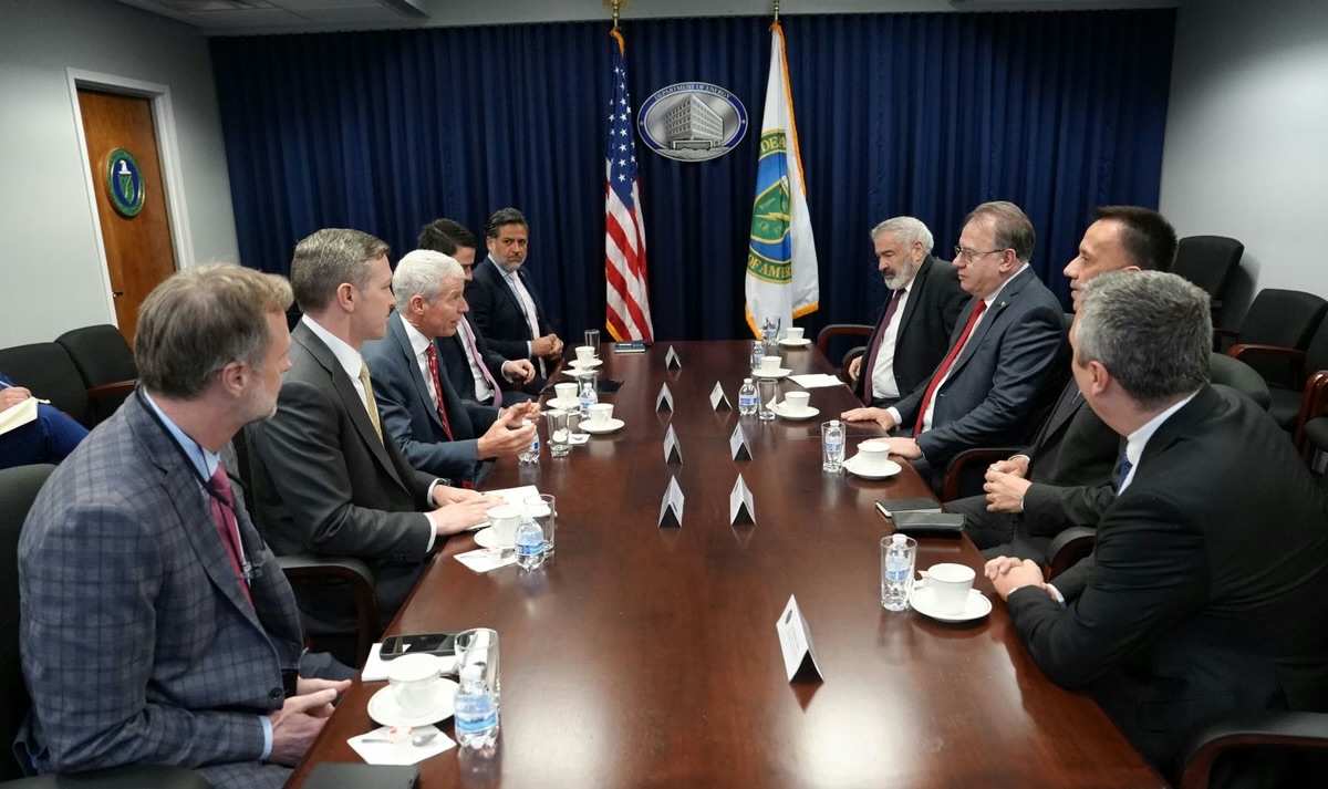 FBiH Government Delegation meets US Energy Secretary Wright on Southern Interconnection