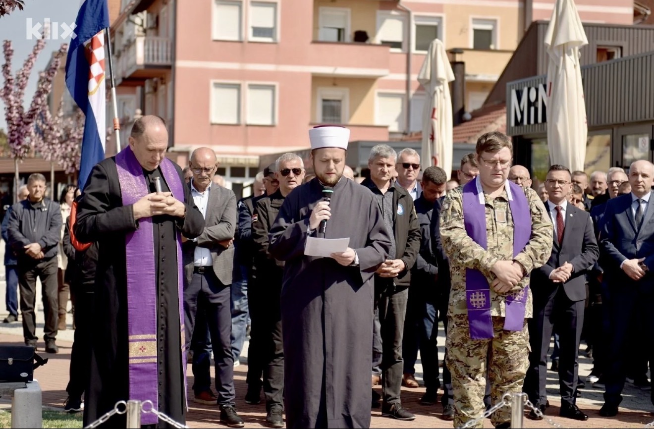Message of Coexistence Marking 102nd HVO Brigade Anniversary with Joint Prayers by Priest and Imam
