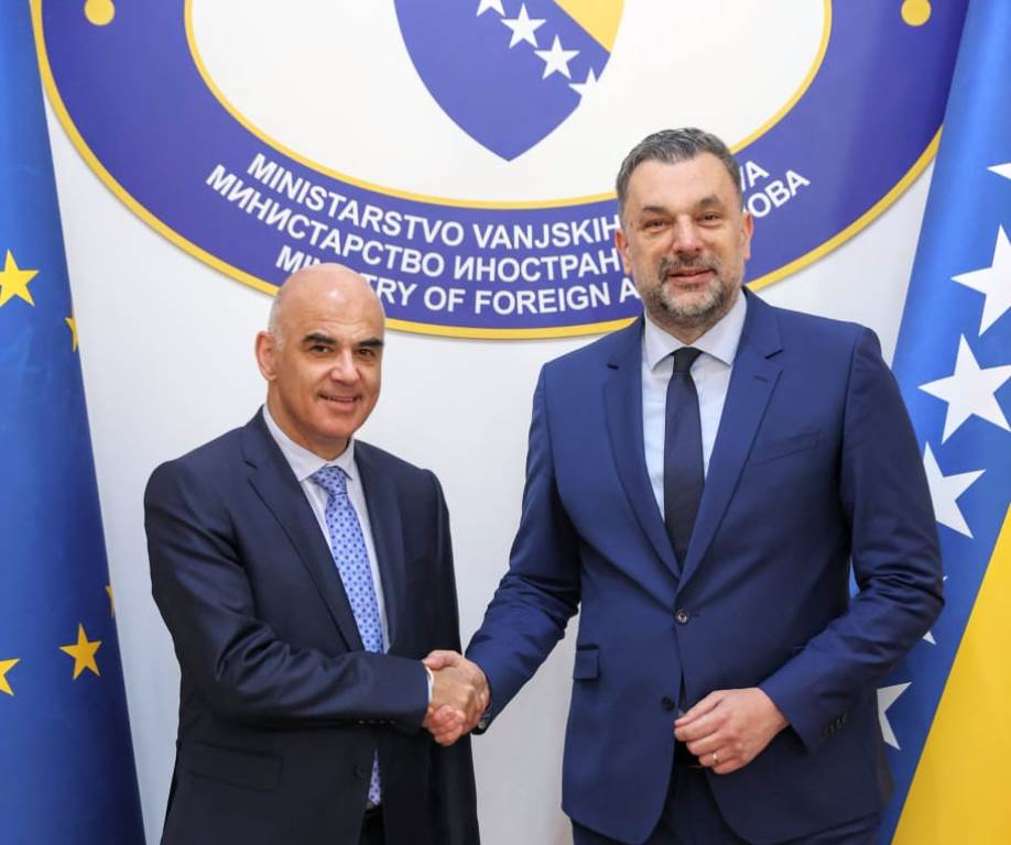 Konakovic – Berset: BiH’s strong commitment to the fundamental values ​​of the Council of Europe