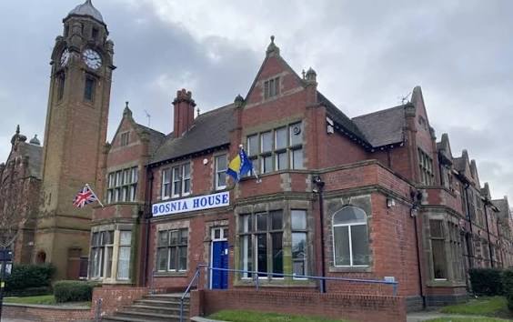 The First Ukrainian Children’s Library opens in the Bosnian House in Birmingham