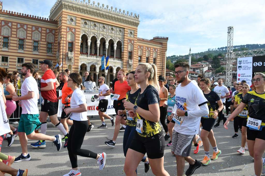Over Two Thousand Runners participate in Sarajevo Marathon