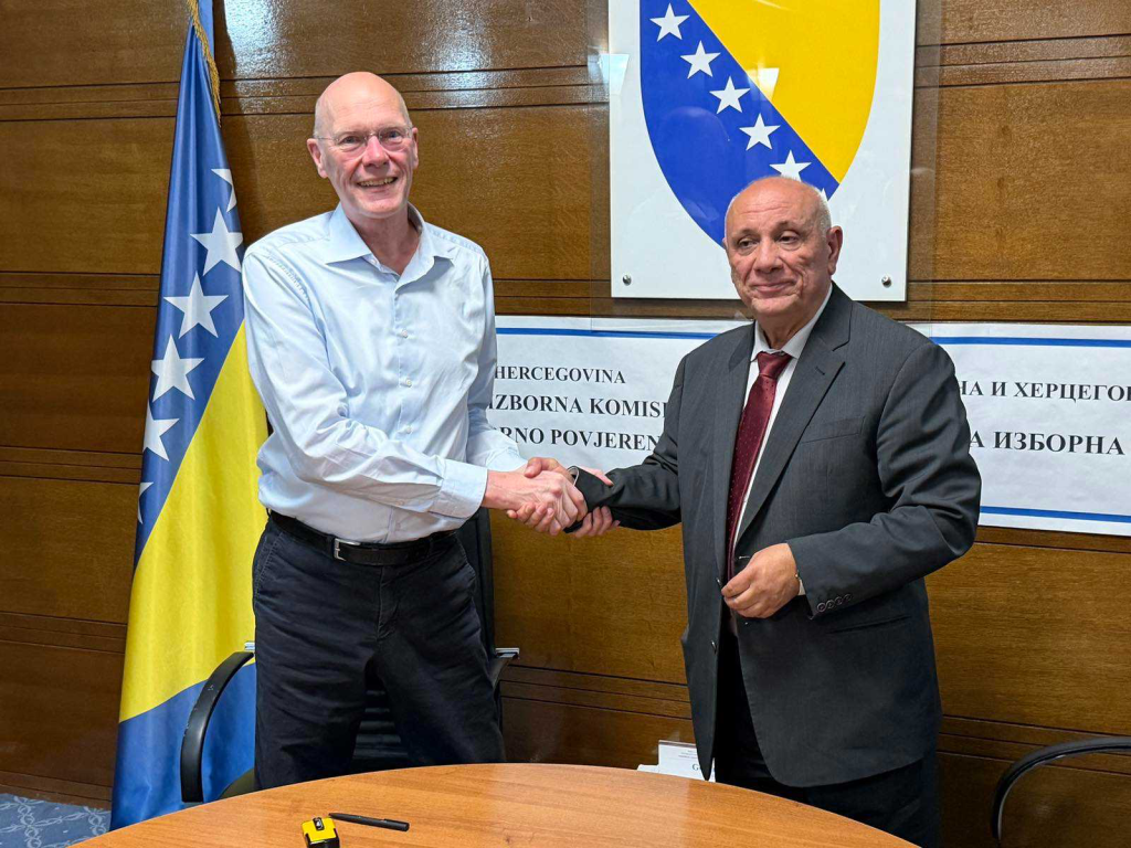 Contract worth 74 Million BAM signed for the Procurement of new Technologies for Elections in BiH